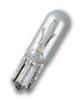 Фото OSRAM ORIGINAL LINE Лампа накаливания W2,3W [12V 2,3W] W2x4.6d (Картонная) Osram 2723 Osram