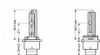 Фото Лампа Xenon D2S Osram 66040 Osram