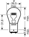 Фото Лампа P21/5W Osram 7528ULT02B Osram