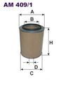 Фото Filtron AM 409/1 Фильтр воздушный Filtron AM4091 Filtron