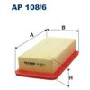 Фото АР 108/6 Фильтры воздушные FILTRON (Польша) Filtron AP1086 Filtron