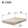 Фото K1101 (FILTRON) Фильтр салонный Filtron K1101 Filtron