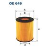 Фото FILTRON OE 649 ФИЛЬТР МАСЛЯННЫЙ Filtron OE649 Filtron