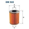 Фото ФИЛЬТР МАСЛЯННЫЙ [КАРТРИДЖ] Filtron OM522 Filtron