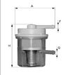 Фото Фильтр топливный DAEWOO Tico Filtron PS860 Filtron