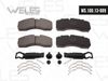 Фото Колодки тормозные дисковые Лиаз WS.100.13-009 Weles WS10013009 Weles