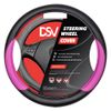 Фото Чехол на руль эко кожа  Black+Roseo DSV (М) DSV R99204A DSV