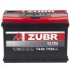 Фото АКБ 6СТ-74 Zubr Ultra 710A низкий + - Zubr ZU741 Zubr