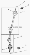 Фото ПРИВОД ПРАВЫЙ В СБОРЕ GEELY MK Geely 1014001420 Geely