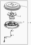 Фото БАРАБАН ТОРМОЗНОЙ В СБОРЕ ЗАДНИЙ ЛЕВЫЙ С           Geely 1014003291 Geely