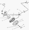 Фото Поворотный кулак задний правый с ABS под 2 подшипника Geely Otaka 1014005043 Geely 1014005043 Geely