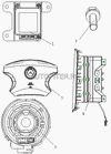 Фото КОНТРОЛЛЕР ПОДУШКИ БЕЗОПАСН В СБОРЕ GEELY VISION Geely 1067000037 Geely