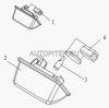 Фото ПОДСВЕТКА НОМЕРНОГО ЗНАКА В СБОРЕ Geely 1067000097 Geely