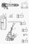 Фото ЗАМОК ДВЕРИ ЗАДНЕЙ ПРАВОЙ SC7 Geely 1068000192 Geely