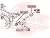 Фото САЙЛЕНТБЛОК ПЕРЕДНЕГО НИЖНЕГО РЫЧАГА ЗАДНИЙ MAZDA Asva 0501GJB Asva