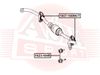 Фото Втулка стабилизатора MERCEDES BENZ MERCEDES-BENZ GL-CLASS 166 2012-  MERCEDES-BENZ ML-CLASS 166 2011 Asva 1607166RKIT Asva