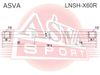 Фото ПОЛУОСЬ ПРАВАЯ // LNSHX60R ASVA Asva LNSHX60R Asva