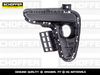 Фото Оправа противотуманной фары левая Kia Rio 17-20 Schoffer SHF02209 Schoffer