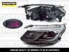 Фото Фара левая Geely Coolray (I 2019 - н.в.) FULL LED Schoffer SHF12128 Schoffer