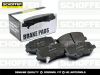 Фото Колодки тормозные передние Jac S3 16- S5 13- Schoffer SHF23189 Schoffer