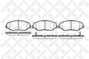 Фото RRR910 000B-SX_колодки дисковые передние Stellox 910000BSX Stellox