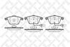 Фото Тормозные колодки передние AUDI A4, A6 04--  (Датчик: да) Stellox 975012SX Stellox