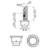 Фото Лампа ксеноновая D2R Vision (пластик.упак.1 лампа) Philips 85126VIS1 Philips