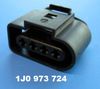 Фото Разъём для плоских клемм, катушка заж.Plug Housing Vag 1J0973724 Vag