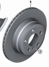 Фото ТОРМОЗНОЙ ДИСК ЗАДНИЙ (Е70/Е71) Bmw 34216868940 Bmw