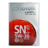 Фото Масло моторное TOYOTA Motor Oil SN/CF 5W-30 (4L)   Toyota 0888010705 Toyota