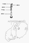 Фото привод спидометра 43624-22610 accent тагаз(2101) Hyundai-Kia 4362422610 Hyundai-Kia