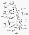 Фото Рычаг селектора Hyundai-Kia 4387028510 Hyundai-Kia