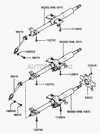 Фото колонка рулевая(не регулируемая)                   Hyundai-Kia 5631025000 Hyundai-Kia