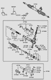 Фото Рейки рулевой ремкомплект 5779043a00 Hyundai-Kia 5779043A00 Hyundai-Kia