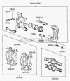 Фото Ремкомплект суппорта [3c9f21abd1] Hyundai-Kia 5810225A00 Hyundai-Kia