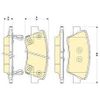 Фото КОЛОДКИ ТОРМОЗНЫЕ ЗАДНИЕ ДИСКОВЫЕ SOUL Hyundai-Kia 583022KA10 Hyundai-Kia