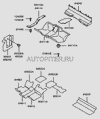 Фото НАПОЛЬНОЕ ПОКРЫТИЕ Hyundai-Kia 842604B100AQ Hyundai-Kia