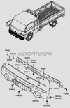 Фото кронштейн бампера перед правый Hyundai-Kia 865144B000 Hyundai-Kia