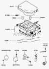 Фото Предохранитель (20A) столбик большой (P2) Hyundai-Kia 9182038000 Hyundai-Kia