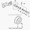 Фото ОБОЙМА ПОДШИПНИКА Daewoo 94535210 Daewoo