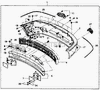 Фото НАКЛАДКА УСИЛИТЕЛЯ БАМПЕРА ПЕР ЛЕВ NEXIA N100 DAEWOO Daewoo 96176147 Daewoo