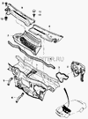 Фото РЕШЁТКА ВОЗДУХОЗАБОРНИКА ЛЕВАЯ NEXIA DAEWOO Daewoo 96177619 Daewoo