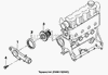 Фото *КРЫШКА ТЕРМОСТАТА DAEWOO NEXIA/LANOS 8КЛ Daewoo 96180324 Daewoo