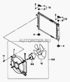 Фото Электродвигатель вентилятора охлаждения Daewoo Matiz Daewoo 96322939 Daewoo