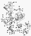 Фото Подушка подвески двигателя задняя Daewoo Matiz Daewoo 96322963 Daewoo