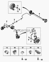 Фото Шланг тормозной передний Daewoo Matiz. Daewoo 96518629 Daewoo