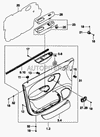 Фото Кнопка DAEWOO Matiz стеклоподъемника двери левой OEM Daewoo 96563826 Daewoo