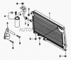 Фото Радиатор системы кондиционера (конденсер) Daewoo Matiz Daewoo 96569392 Daewoo