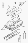 Фото Крышка маслозаливной горловины OPEL 1.4-1.8 General Motors 650103 General Motors
