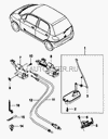 Фото Кронштейн лючка бензобака General Motors 94580482 General Motors